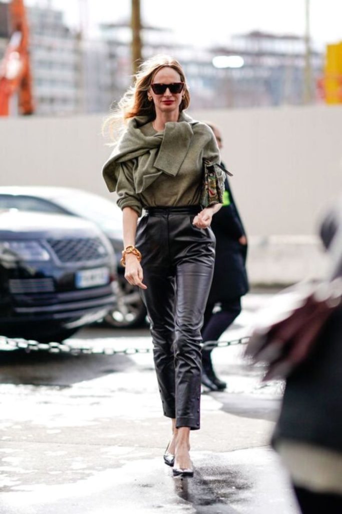 The Leather Trousers Trend: Best Outfits To Copy - Your Classy Look