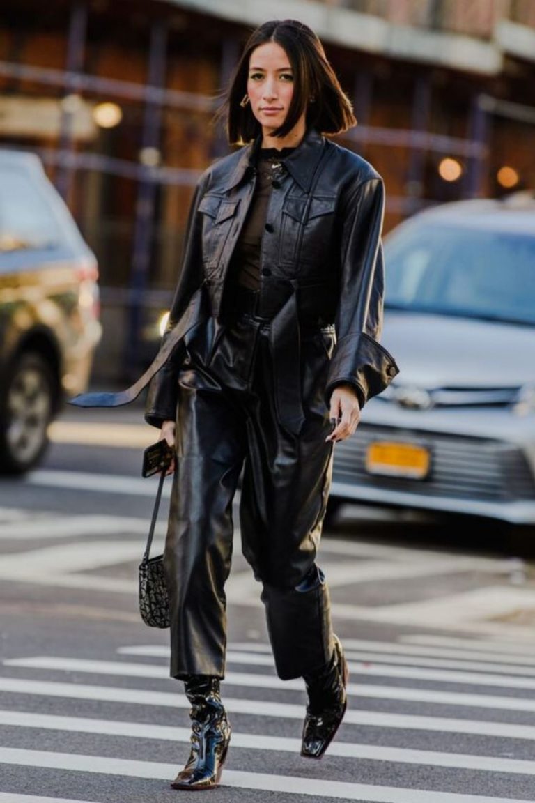 The Leather Trousers Trend: Best Outfits To Copy - Your Classy Look