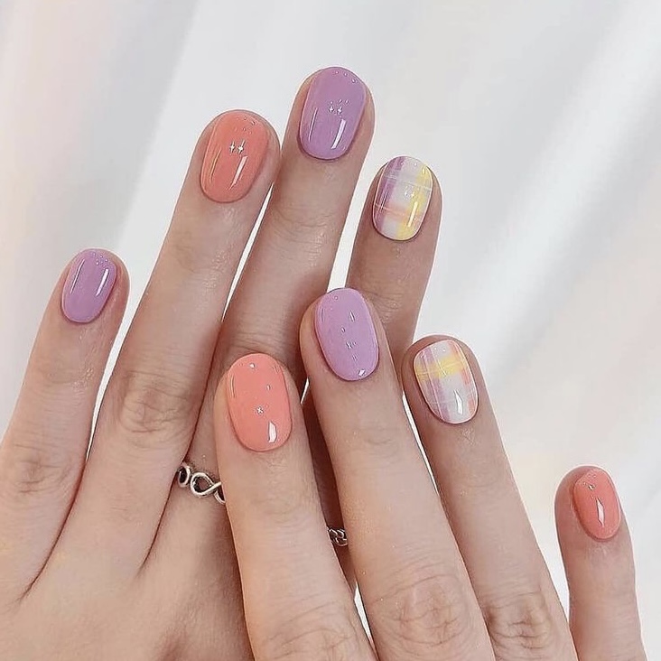55 Pretty Short Nail Designs - Your Classy Look