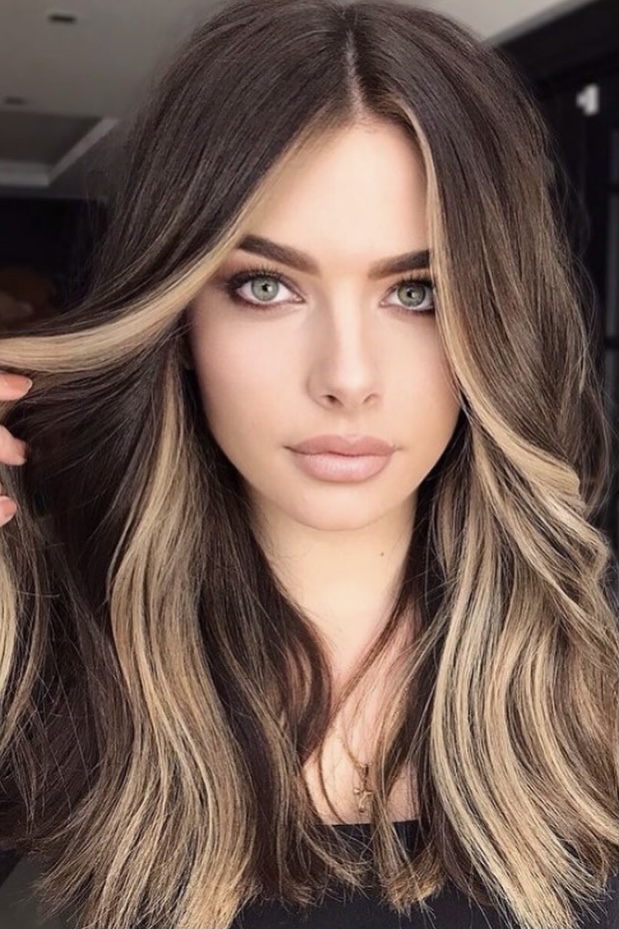 hair color highlights ideas