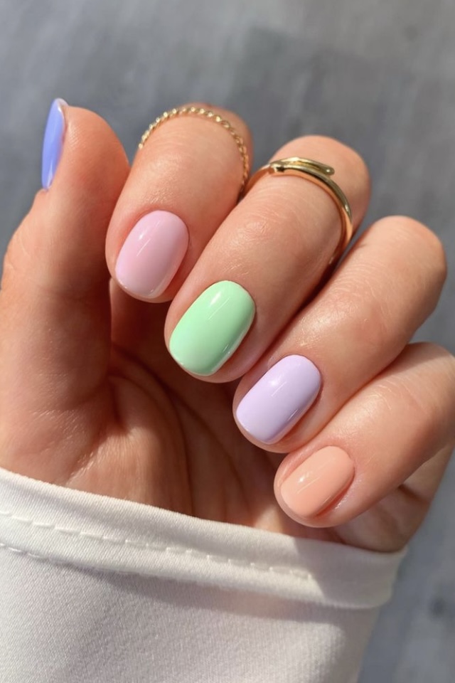40 Trendy Nail Designs for Short Acrylic Nails - Your Classy Look