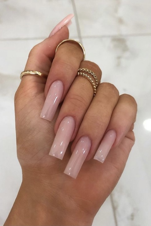 40 Fabulous Square Shaped Nail Designs - Your Classy Look