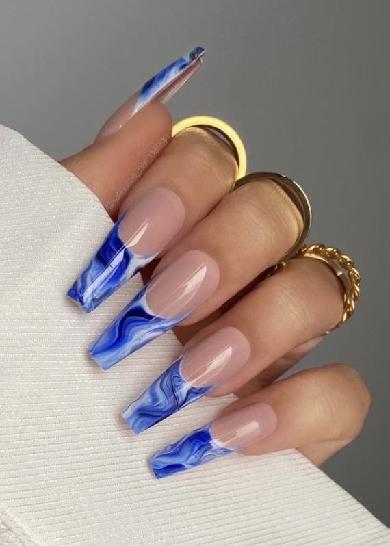 50 Stunning Nail Designs For Coffin Nails Your Classy Look