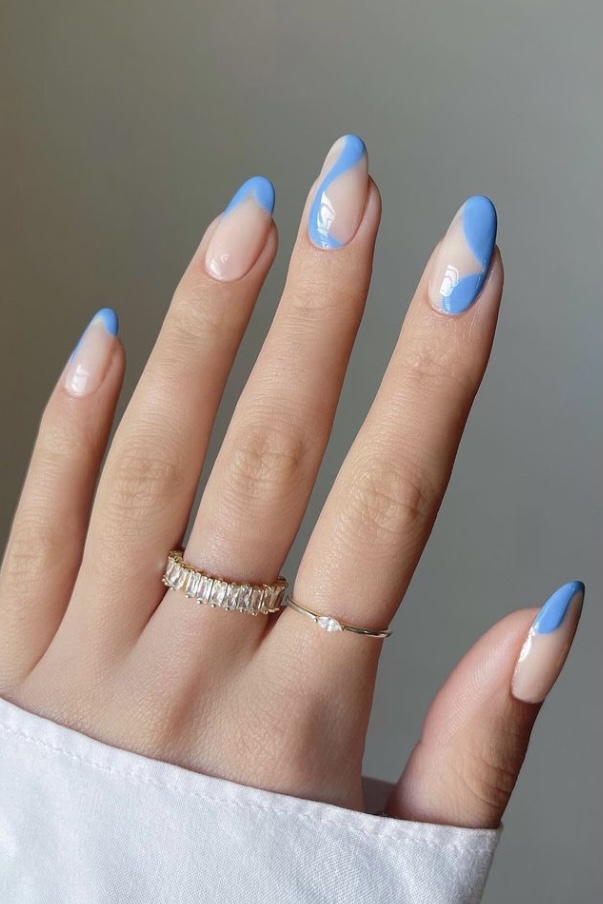 50 Pretty Blue Nails To Keep You Inspired Your Classy Look