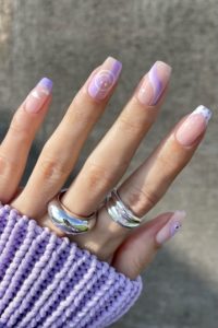 50 Breathtaking Lilac Nails for Anyone Who Loves Lilacs - Your Classy Look