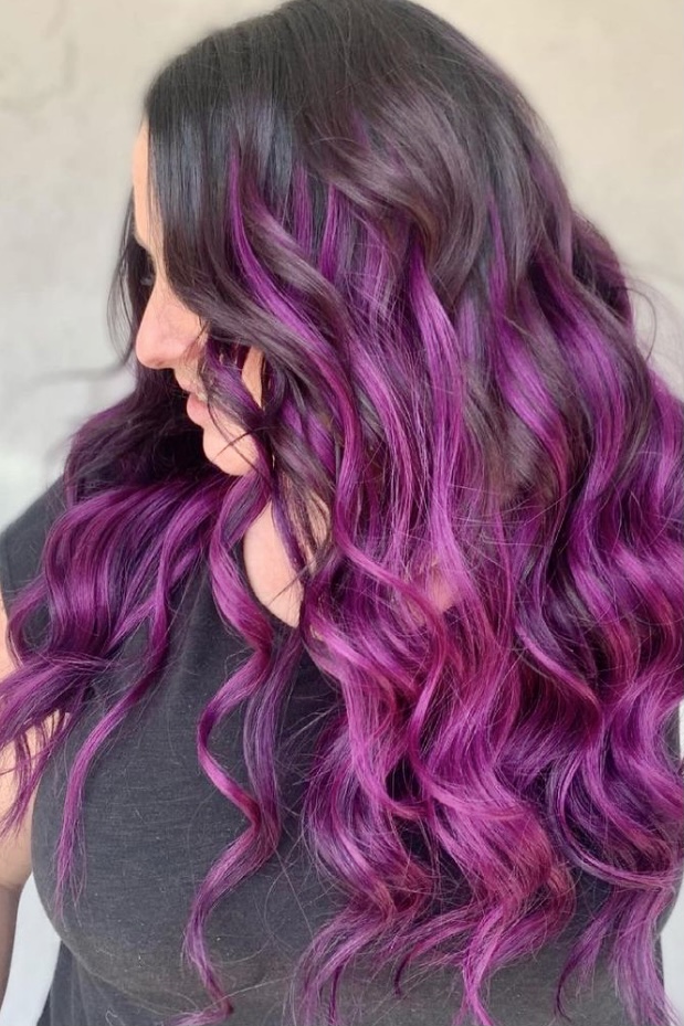 30 Vibrant Two Color Hair Dye Ideas for Your Best Look Ever - Your ...
