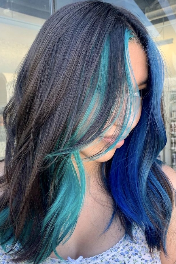 30 Vibrant Two Color Hair Dye Ideas for Your Best Look Ever - Your ...