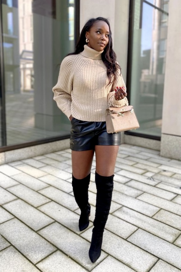 How to Wear Over The Knee Boots: 15 Stylish Outfit Ideas - Your Classy Look