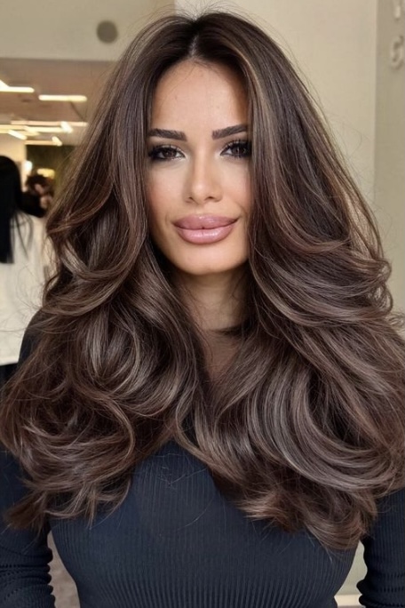 40 Rich and Sophisticated Dark Brown Hair Color Ideas to Try - Your ...
