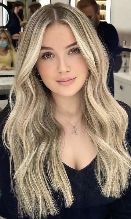 butter blonde hair