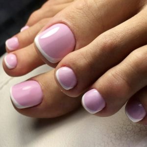 40 Stunning French Pedicure Ideas for Your Toes - Your Classy Look