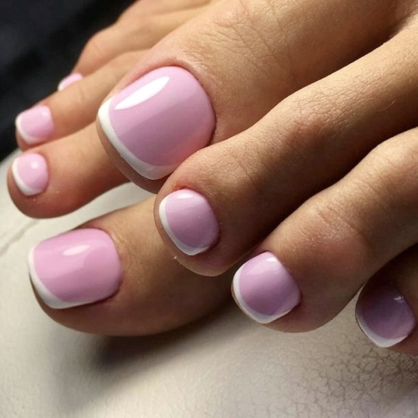 40 Stunning French Pedicure Ideas for Your Toes Your Classy Look