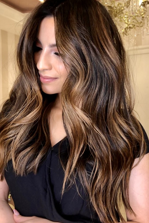 30 Gorgeous Brunette Hair Color Ideas with Babylights for a Sun-Kissed ...