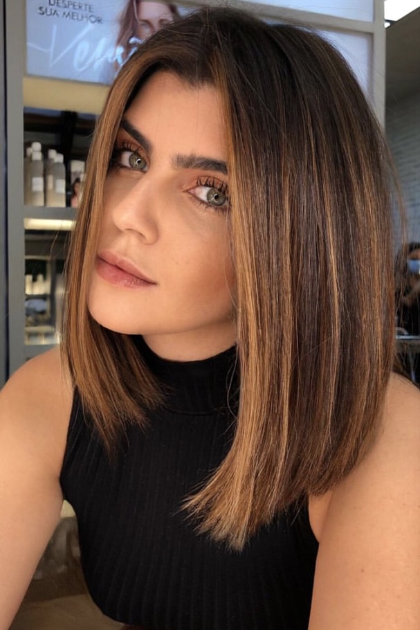 30 Gorgeous Brunette Hair Color Ideas with Babylights for a Sun-Kissed ...