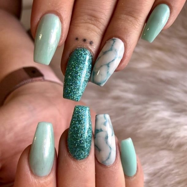 50 Gorgeous Turquoise Nail Designs to Try This Year - Your Classy Look