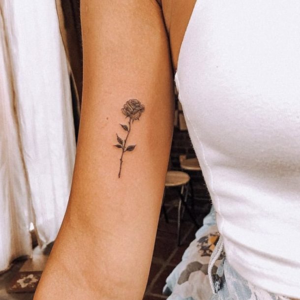 50 Unique and Beautiful Rose Tattoo Ideas for Women - Your Classy Look