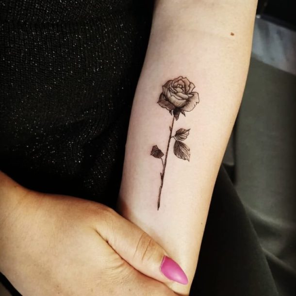 50 Unique and Beautiful Rose Tattoo Ideas for Women - Your Classy Look