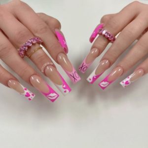 50 Coquette Aesthetic Nails for a Cute and Girly Look - Your Classy Look