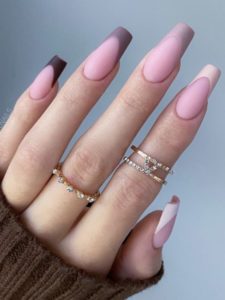 30 Stylish Brown French Tip Nails to Class Up Your Manicure - Your ...