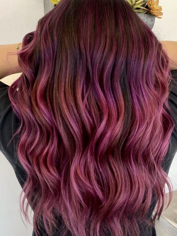 60 Bold and Beautiful Plum Hair Color Ideas to Try This Season - Your ...