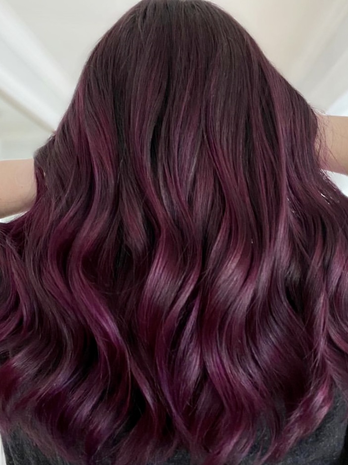 60 Bold and Beautiful Plum Hair Color Ideas to Try This Season - Your ...