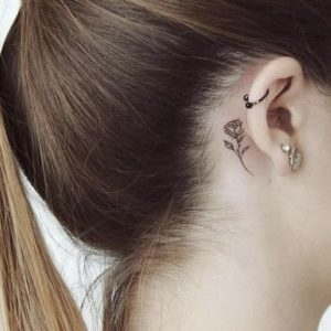 60 Unique Behind the Ear Tattoo Ideas: Inspiration for Your New Ink ...