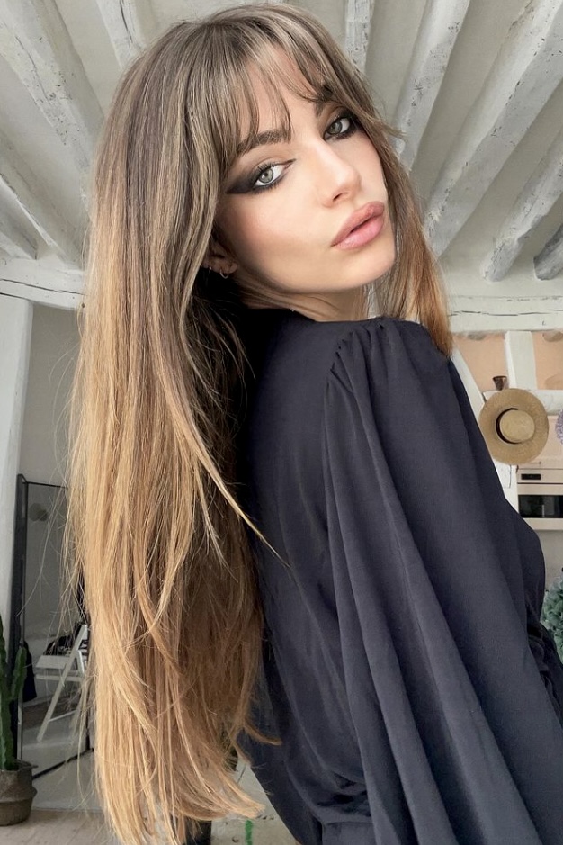 60 Stunning Long Haircuts with Bangs to Swoon Over - Your Classy Look