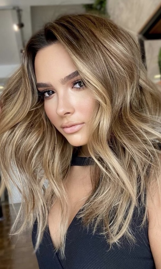 40 Gorgeous Golden Blonde Balayage Hair Color Ideas for Your Locks ...