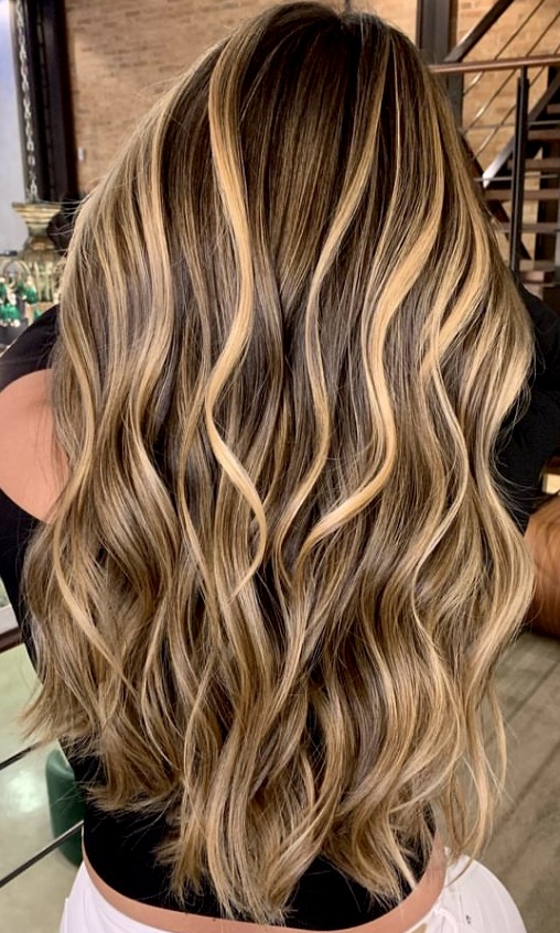 40 Stunning Brown Hair Color Ideas with Golden Highlights to Try - Your ...