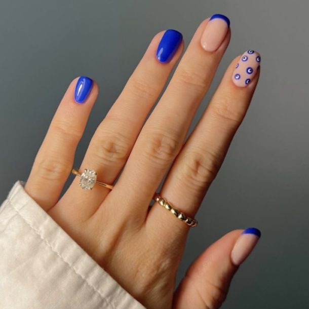 50 Gorgeous Royal Blue Nail Designs For A Sophisticated Look - Your ...