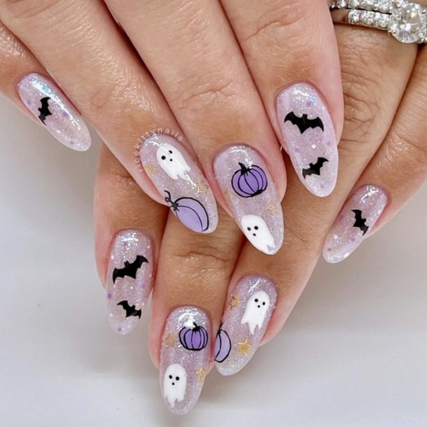 40 Adorable Pumpkin Nail Art Designs To Try This Fall Your Classy Look