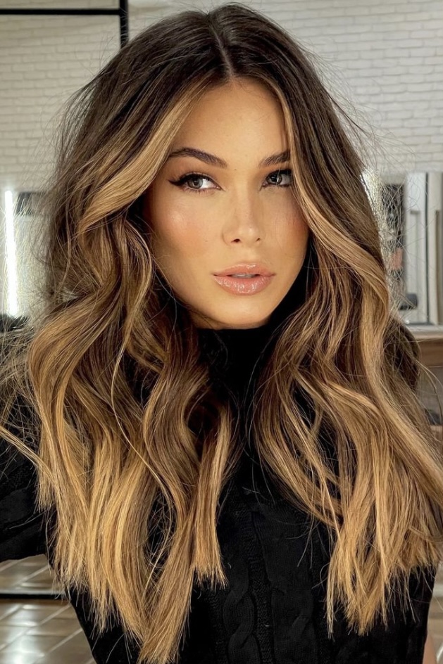 50 Stunning Brown Hair with Golden Balayage Ideas You'll Love - Your ...
