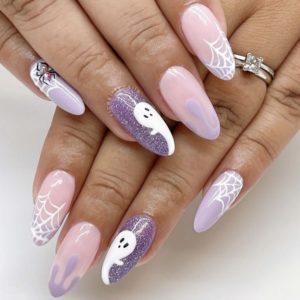 Ghost Nail Art Designs To Spook Your Friends This Halloween Your Classy Look