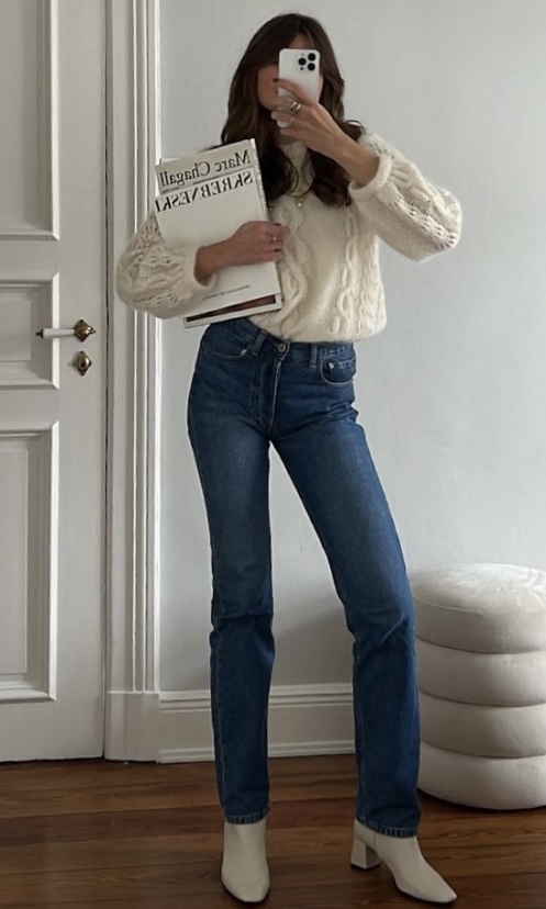 How to Style White Boots: 40 Classy Outfits to Inspire You - Your ...