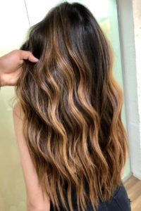 30 Dark Hair with Copper Highlights Ideas to Spice Up Your Style - Your