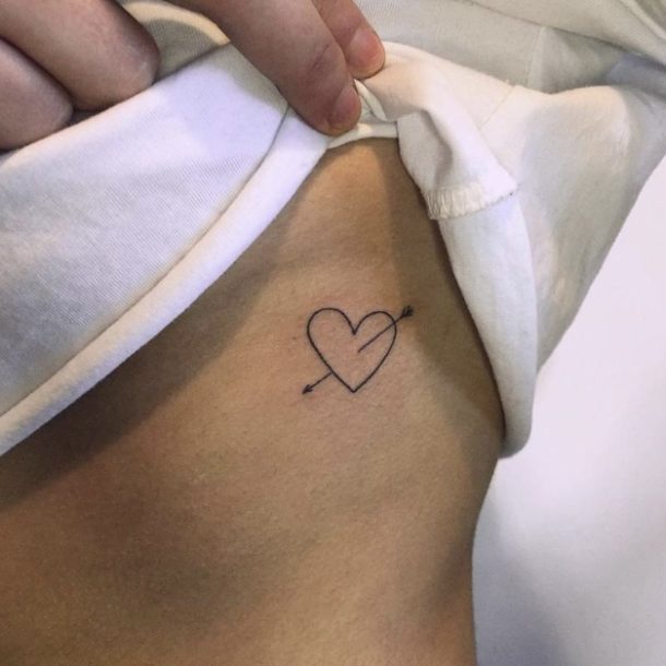 70 Cute Small Heart Tattoos That Will Melt Your Heart - Your Classy Look