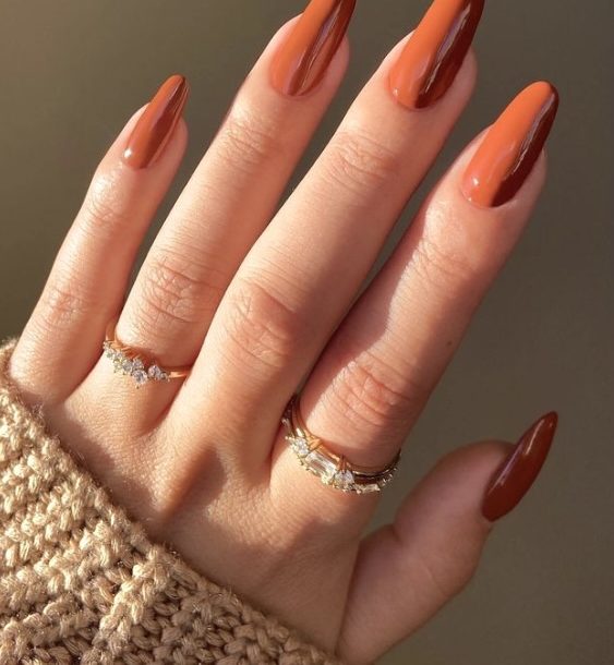 20 Beautiful Thanksgiving Nail Colors for a Perfect Fall Manicure