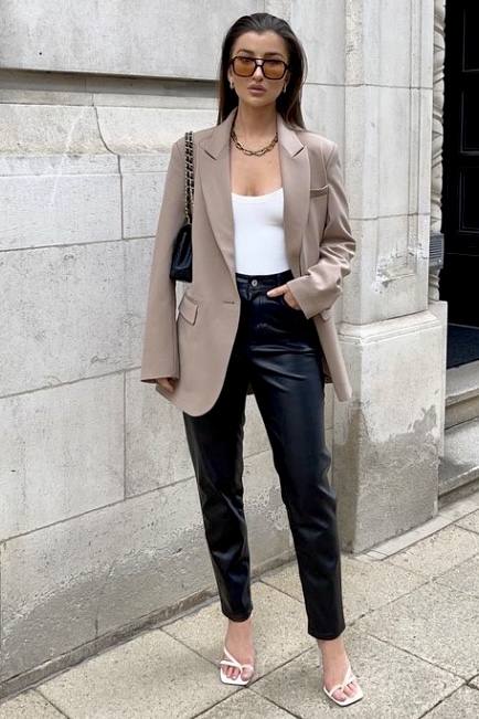 50 Ways to Style Leather Pants For a Truly Dazzling Look - Your Classy Look