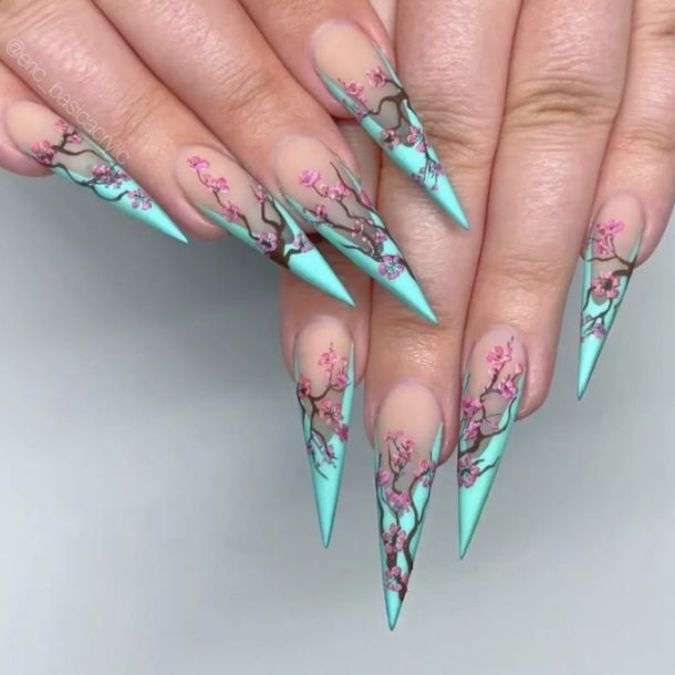 50 Cherry Blossom Nail Art Ideas That Are Perfect for Spring - Your